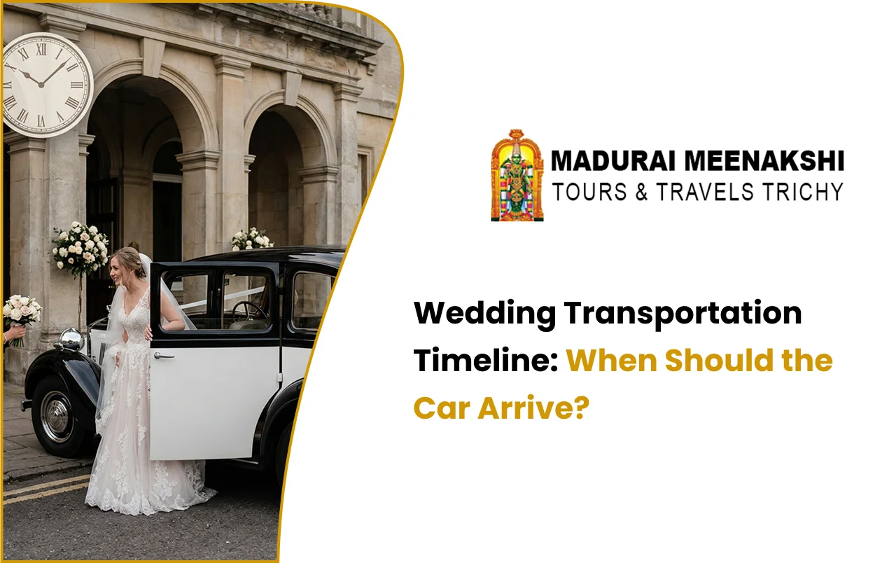 Wedding Transportation Timeline